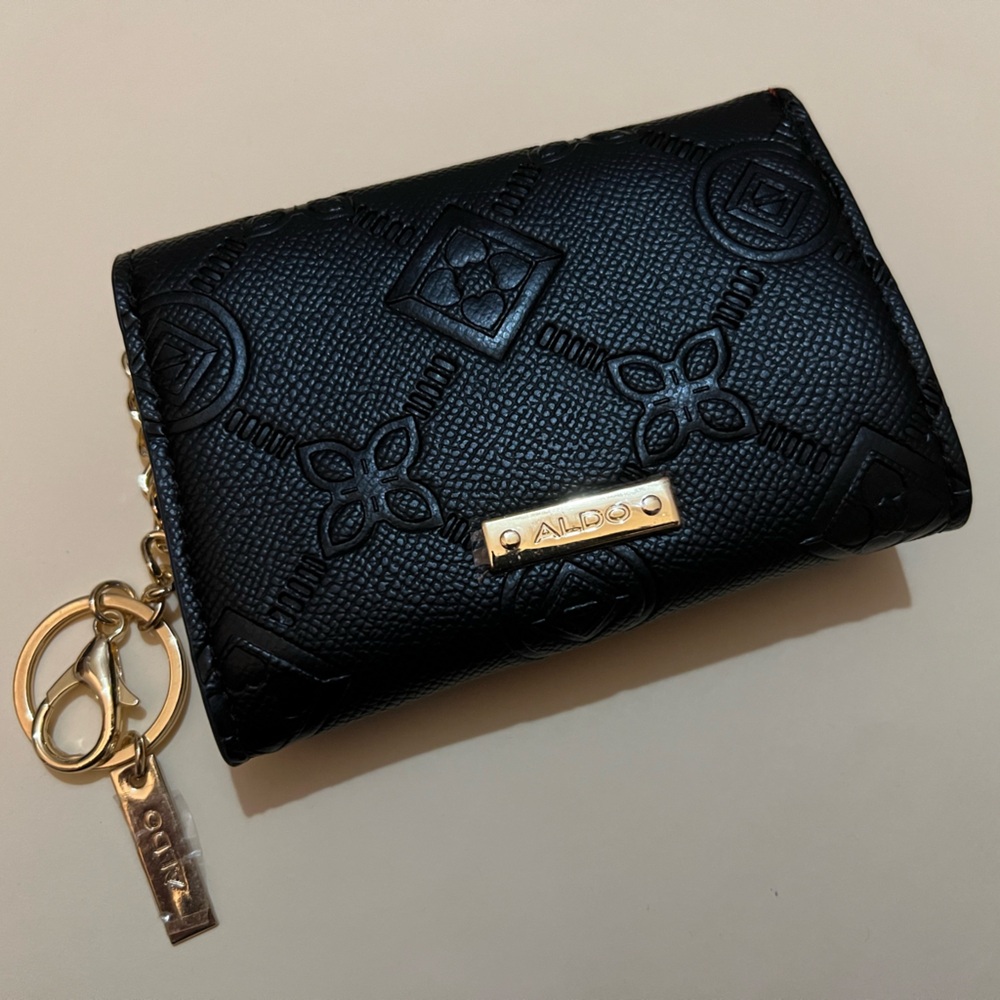 Aldo Iconipouch wallet black/red